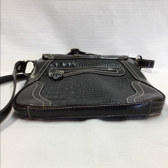 Looks New Black & Brown Bag with Bling - Picture 5 of 5